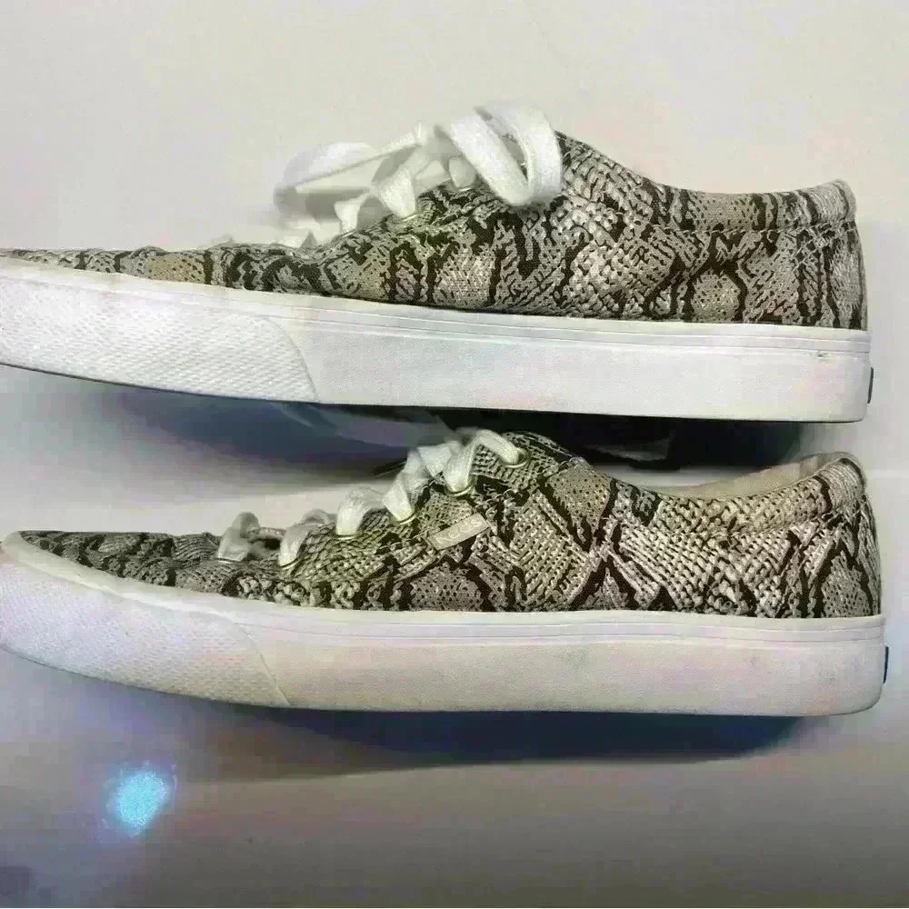 Keds Women's Jump Kick Snakeskin Sneaker Size 8.5 Casual Comfortable Sporty